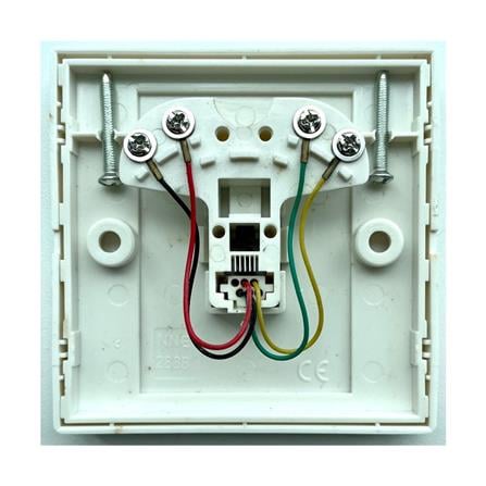 NNE 1 GANG TELEPHONE SOCKET 2888
