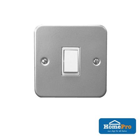 NNE 1GANG 2WAY METAL CLAD SWITCH 901/2 GREY