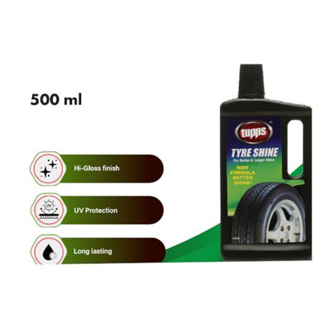 TUPPS TYRE SHINE CREAM 500ml (AUTO PAINT  CARE)