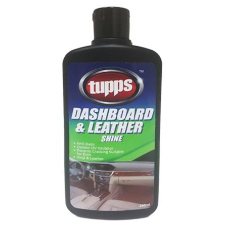 TUPPS DASHBOARD & LEATHER SHINE  240ml (AUTO PAINT CARE)