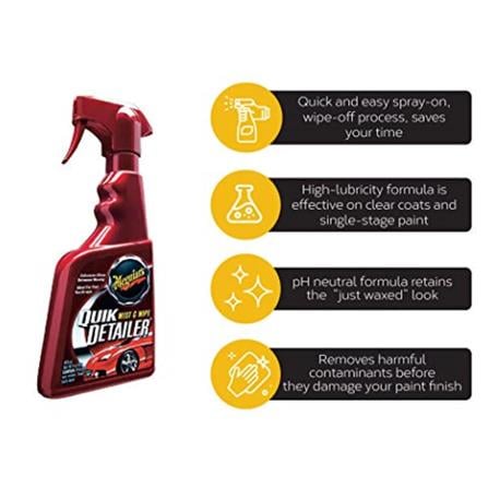 MEGUIAR'S QUIK DETAILER AUTO PAINT CARE A3316