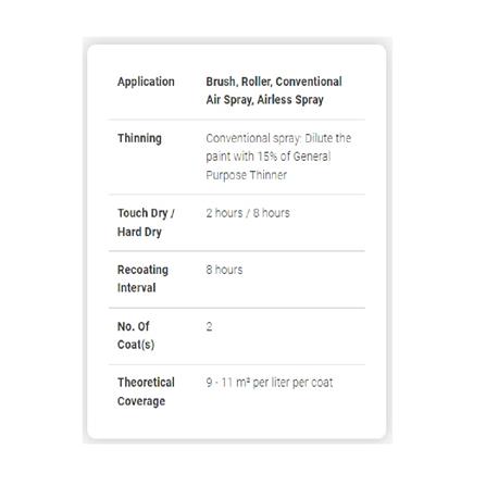 NIPPON PAINT 9000 GLOSS FINISH 0.94L BASE P ENAMEL PAINT