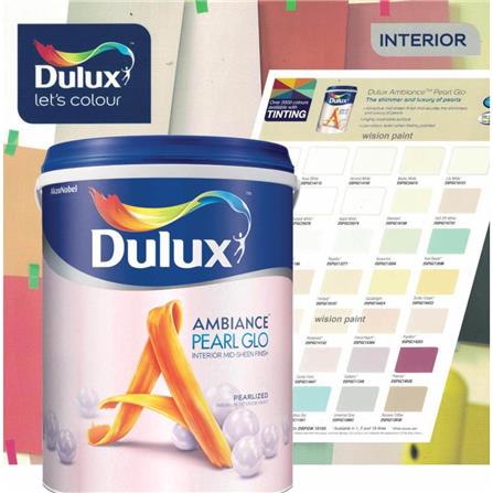 DULUX AMBIANCE PEARL GLO 1L MS BASE D INTERIOR PAINT