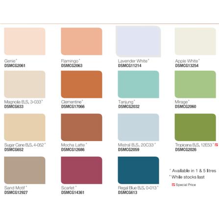 SATINWOOD ENAMEL PAINT 5 LITRE M BASE