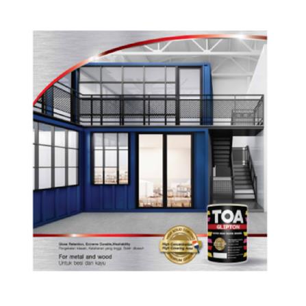 TOA GLIPTON 5 LITRE GLOSS BASE A ENAMEL PAINT