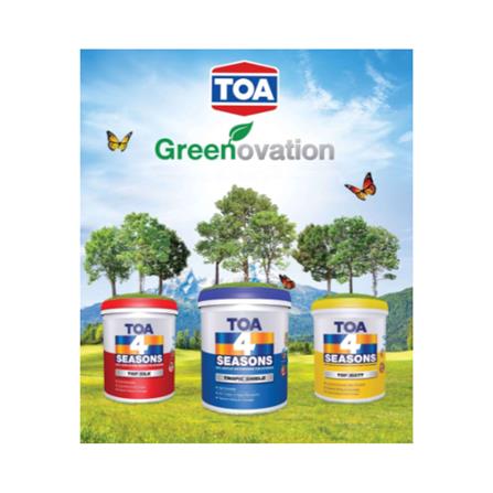 TOA 4 SEASONS TROPIC SHIELD 1 LITRE M BASE D EXTERIOR-PAINT