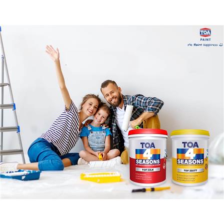 TOA 4 SEASONS TOP MATT 5 LITRE M BASE B INTERIOR-PAINT