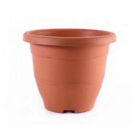 BABA  BIODEGRADABLE ELEGANT SERIES FLOWER POT EG-260 COTTA