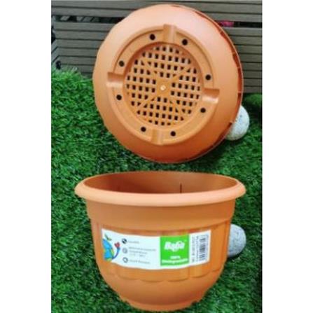 BABA ROUND POT SERIES BIODEGRADABLE FLOWER POT 2016 COTTA