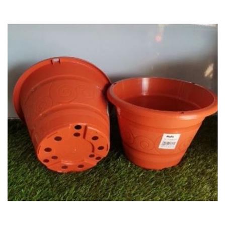 BABA BIO FLOWER STAMPING POT 3470 COTTA