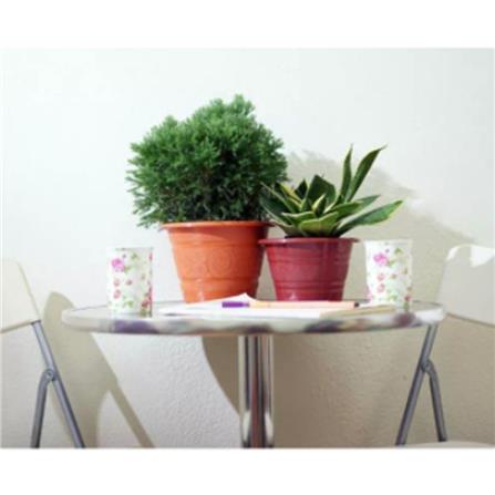 BABA BIO FLOWER STAMPING POT 3470 COTTA