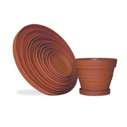 BABA POT SAUCER 921 13.1X13.1X1.6CM COTTA