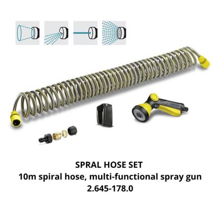 KARCHER SPIRAL HOSE SET 178.0 10M YELLOW