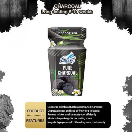 FARCENT DEODORIZER SCENT CHARCOAL LIQUID 300ML FREE 50ML