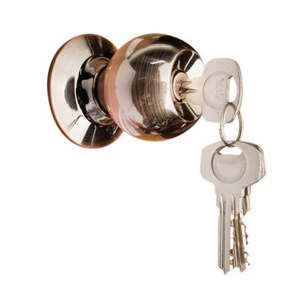 YALE ENTRANCE KNOB KN-VCA5127US11 ANTIQUE COPPER