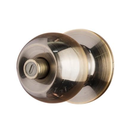 YALE ENTRANCE KNOB KN-VCA5127US5 ANTIQUE BRASS