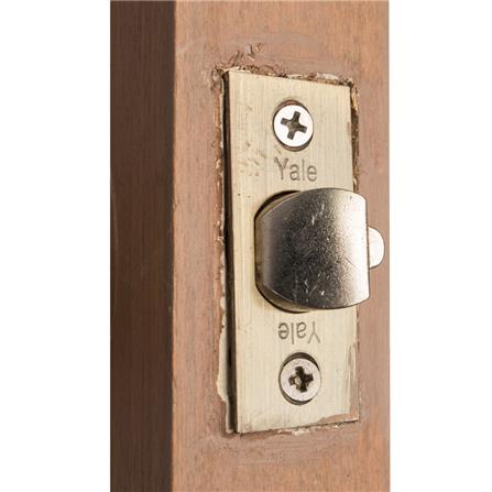 YALE ENTRANCE KNOB KN-VCA5127US5 ANTIQUE BRASS