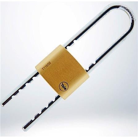 YALE 50MM CLASSIC ADJUSTABLE SHACKLE PADLOCK Y110/50/155/1