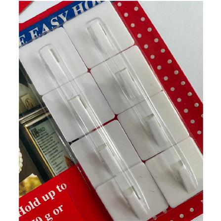 REX ADHESIVE EASY HOOK 1008 WHITE