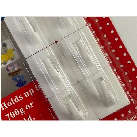 REX ADHESIVE EASY HOOK 1009 WHITE