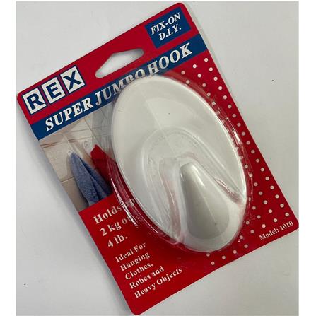 REX SUPER JUMBO HOOK 1010 WHITE