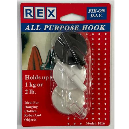 REX ALL PURPOSE HOOK 1016 MIX COLOUR