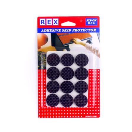 REX ADHESIVE SKID PROTECTOR 26MM 1041 BLACK