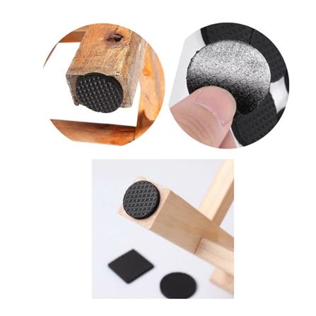 REX ADHESIVE SKID PROTECTOR 32MM 1042 BLACK