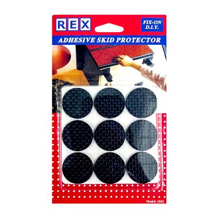 REX ADHESIVE SKID PROTECTOR 32MM 1042 BLACK