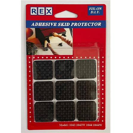 REX ADHESIVE SKID PROTECTOR 1044 BLACK