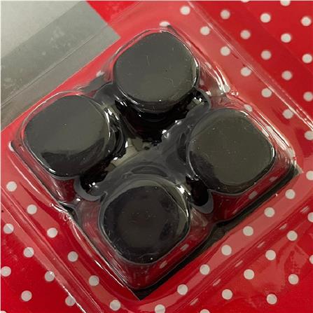 REX ADHESIVE DOOR BUMPER 1050 BLACK