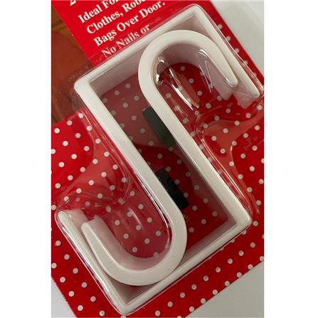 REX OVER DOOR HOOK 1221 WHITE