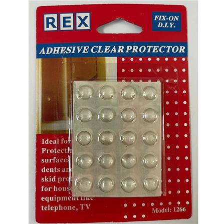 REX ADHESIVE CLEAR PROTECTOR 1266 CLEAR