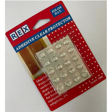 REX ADHESIVE CLEAR PROTECTOR 1266 CLEAR