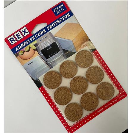 REX ADHESIVE CORK PROTECTOR 1291 BROWN