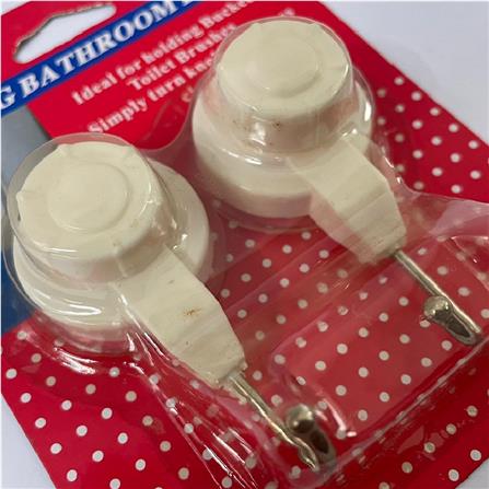 REX STRONG BATHROOM HOOK 1540 WHITE