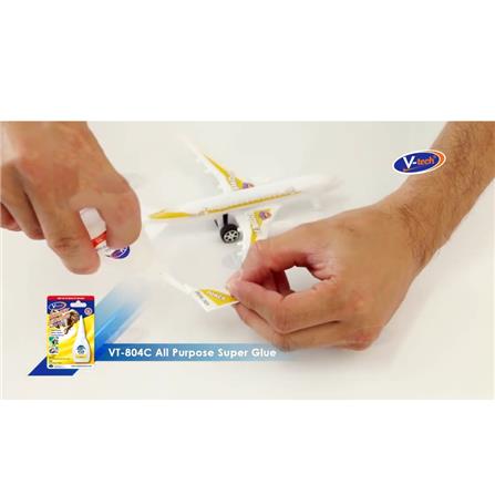 V-TECH ALL PURPOSE SUPER GLUE VT-804C 20G CLEAR 1 EACH
