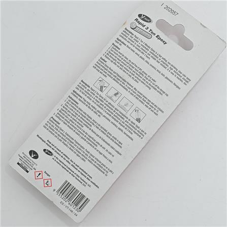 V-TECH RAPID 3 TON 4 MINUTES EPOXY VT-148 6ML CLEAR