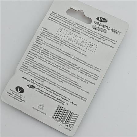 V-TECH RAPID STEEL EPOXY 4 MINUTES VT-144 20G GREY