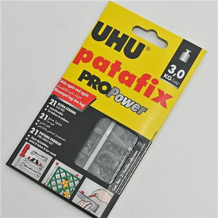 UHU PATAFIX PRO POWER GLUE PADS 21 PCS EACH BLACK