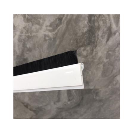 HAFELE PLASTIC POLY DOOR BRUSH SEAL 489.97.700 100CM WHITE