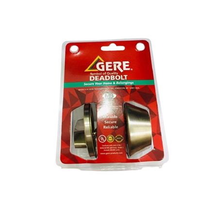 GERE SINGLE DEADBOLT G3101-M26D 60-70MM SATIN CHROME