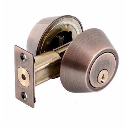 GERE DOUBLE DEADBOLT G3102-M11 ANTIQUE COPPER