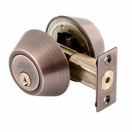 GERE DOUBLE DEADBOLT G3102-M11 ANTIQUE COPPER