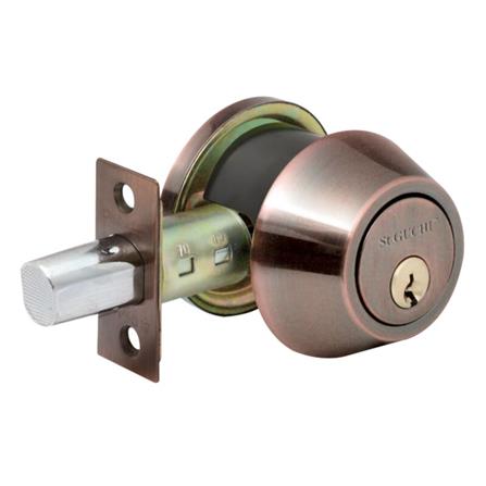 ST.GUCHI DOUBLE DEADBOLT D-292 ANTIQUE COPPER