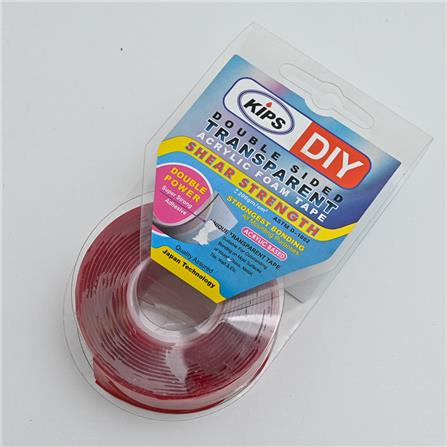 KIPS DOUBLE-SIDED ACRYLIC FOAM TAPE 24MMX2M