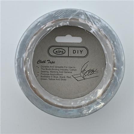 KIPS CLOTH TAPE SILVER 48MM 9YARDS