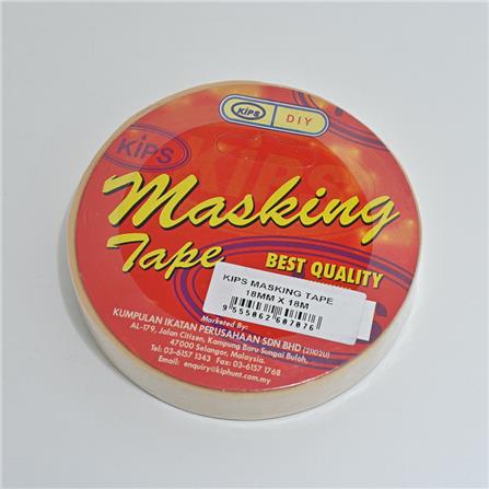 KIPS MASKING TAPE 18MMX18M