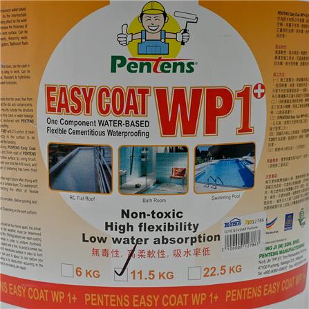 PENTENS CEMENT COAT EASYCOAT WP1+ CEMENTITIOUS WATERPROOFING 11.5KG