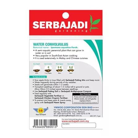 BAJA SERBAJADI WATER CONVOLVULUS VEGETABLE SEED